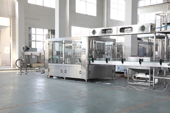 Automated Mineral Water Bottle Filling Machine 10000BPH for Industry 2000ml