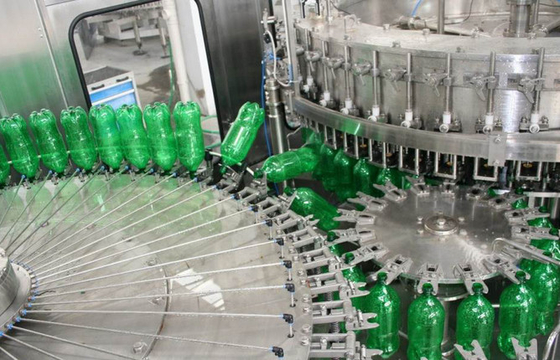 Automated Soda Filling Machine Soft Drinks Filler  Carbonated Drink Filling Machine CE Certificate