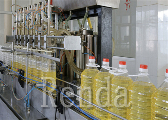 110V 220V 380V Automatic Bottle  Oil Filling Machine SUS304 1000 - 12000 BPH