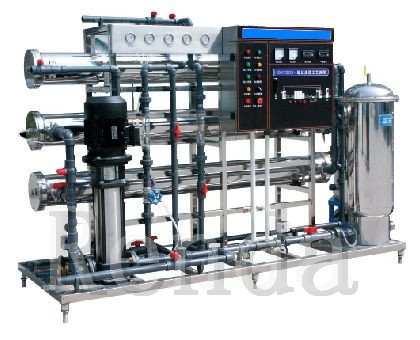 Mineral Water / Juice / Carbonated Drinks RO Water Treatment Systems Equipment Electric Driven