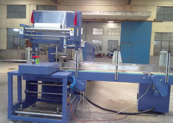 Shrink Tunnel L Sealer Beverage Automated Packaging Machines For PET Glass Bottle 110V
