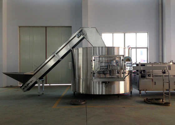 High Speed Bottling Packing Machine Bottle Unscrambler With Stainless Steel 380V